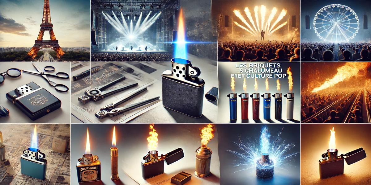 Les Briquets Chalumeau et la Culture Pop